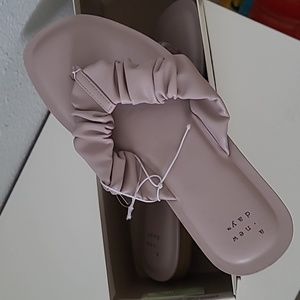 A New Day Blossom Scrunch Sandals